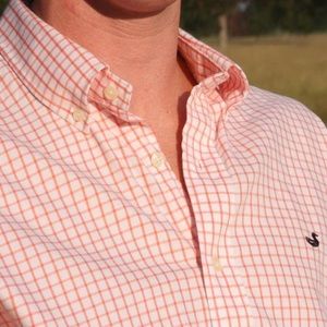 Southern Marsh Mallard Tattersall Dress Shirt